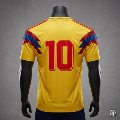 Camiseta selección Colombia mundial 1990