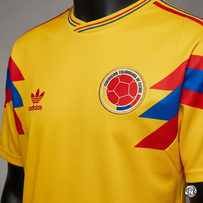 Camiseta selección Colombia mundial 1990